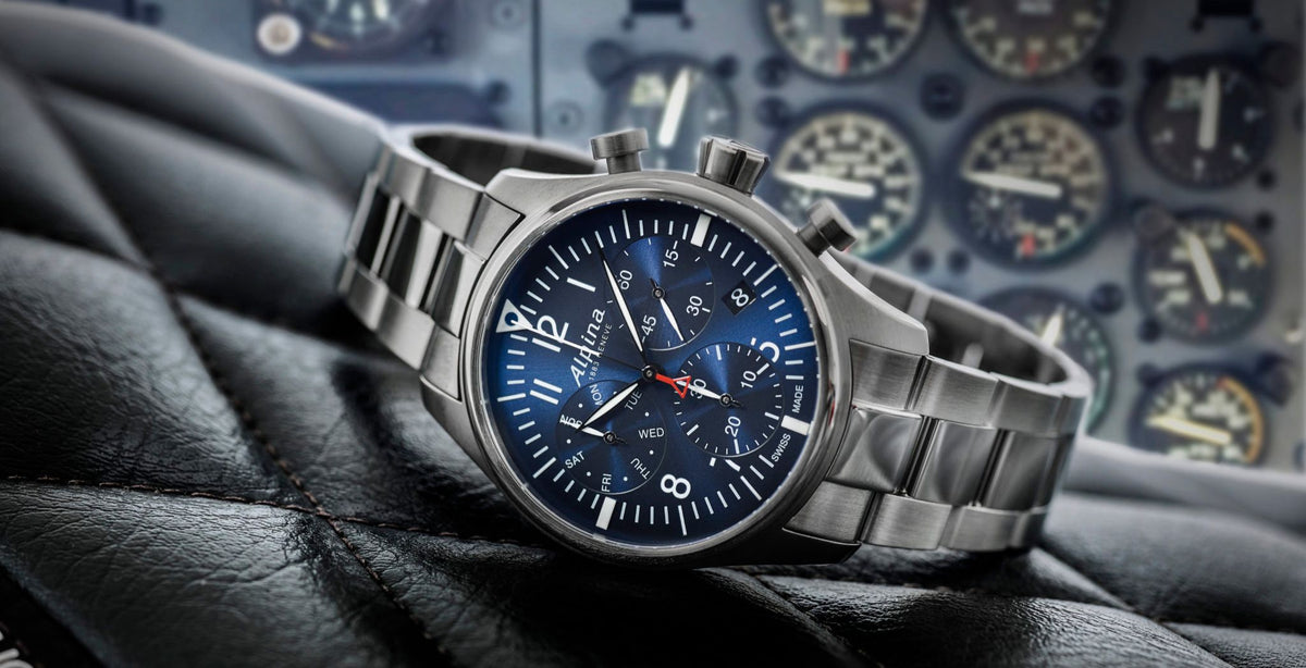 Alpina watches logo sale