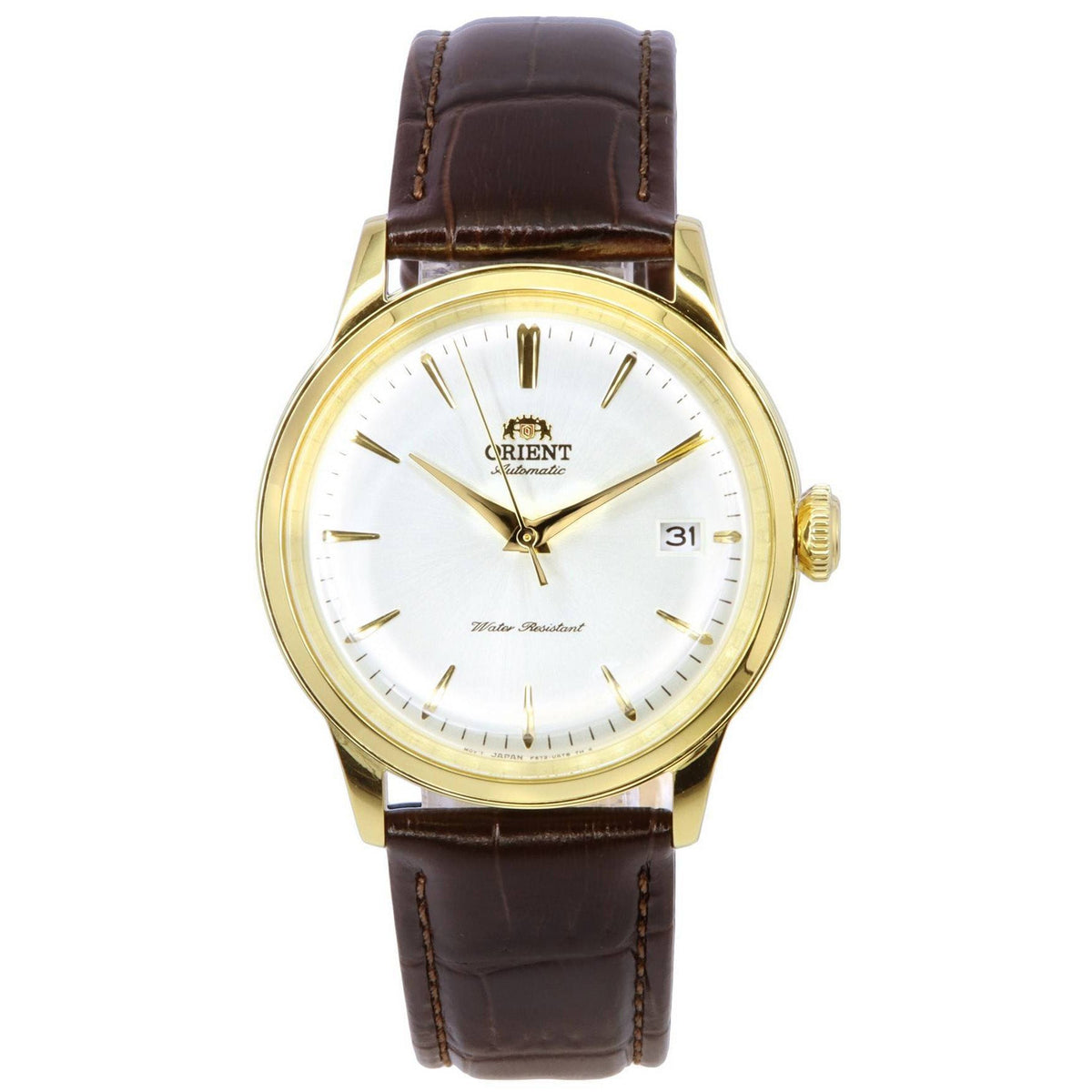 Orient bambino deals gold black