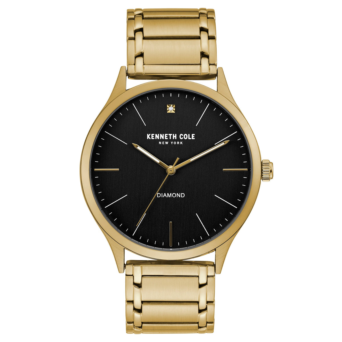 Kenneth cole diamond watch gold sale