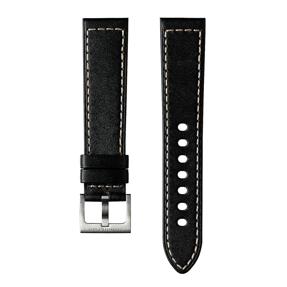 Hamilton leather 2025 watch strap