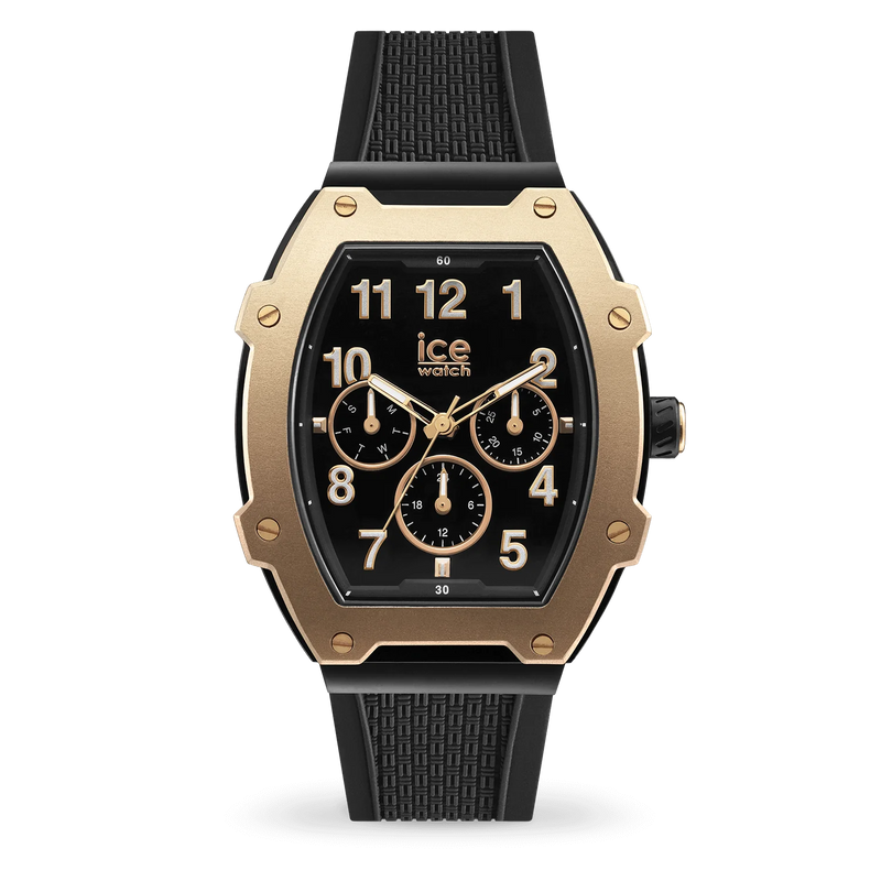 ICE Boliday Men Black Rose Gold Watch 023315