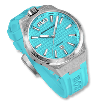 Bomberg Men's Bolt-68 NEO Automatic Teal Lagoon Watch BF43ASS.12-6.12