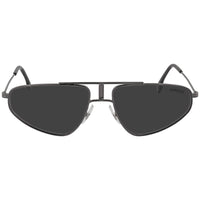 Carrera Unisex Sunglasses Angular Pilot Gunmetal/ Grey 1021/S V81