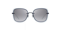 Boss by BOSS Women's Sunglasses Square Rimless Blue/Grey 1167/S PJP/GO