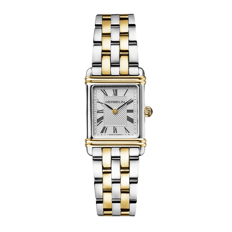 Herbelin Art Deco Ladies Two-Tone Watch 17478BT08