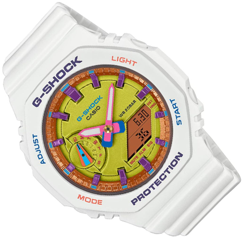 Casio G-Shock Ladies White Watch GMA-S2100BS-7AER