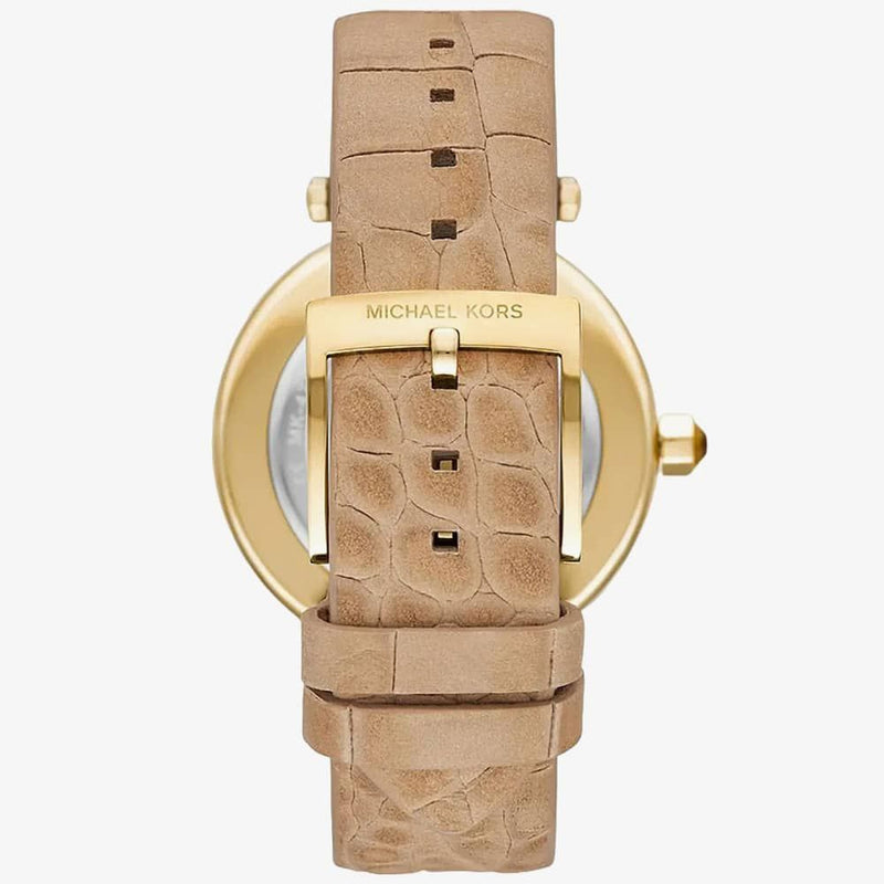 Michael Kors Ladies Watch Parker 39mm Gold Brown MK4725