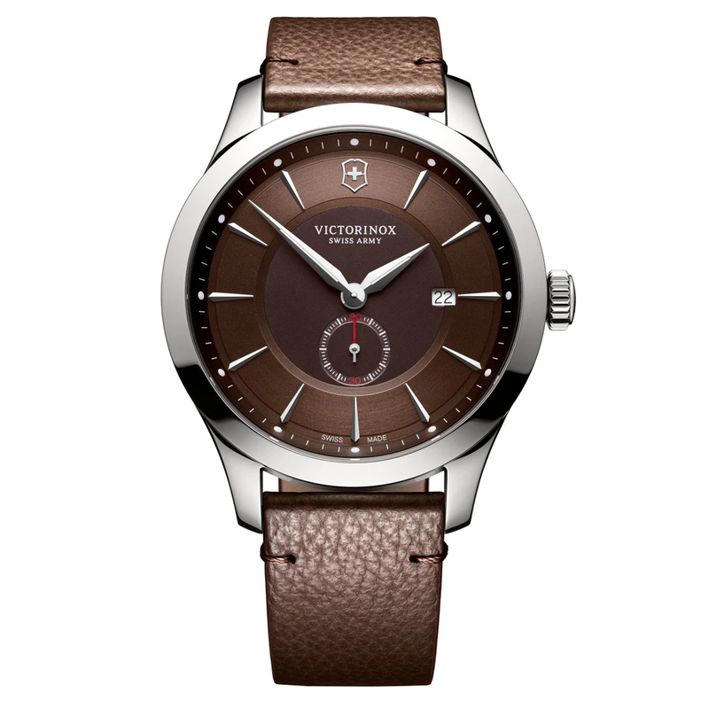 Victorinox Men's Watch Alliance Brown Leather 241766