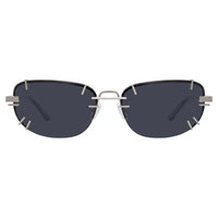 Y/Project x Linda Farrow Black Polarised Sunglasses YP2C1SUN