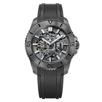 Venezianico Automatic Watch Nereide UltraLeggero 42 Skeleton Black 3921509