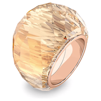 Swarovski Nirvana Ring Gold Tone Rose Gold-Tone Finish