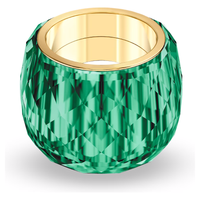 Swarovski Nirvana Ring Green Gold-Tone Finish