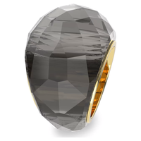 Swarovski Nirvana Ring Grey Gold-Tone Finish