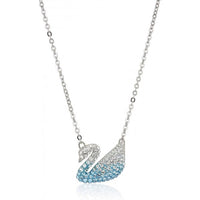 Swarovski Blue Iconic Swan Pendant Small 5512094