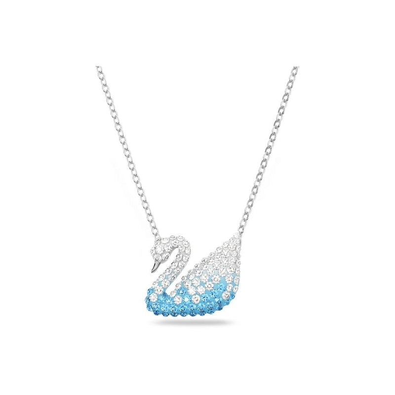 Swarovski Blue Iconic Swan Pendant 5512095