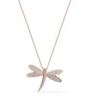 Swarovski Eternal Flower Rose Gold Necklace 5524856