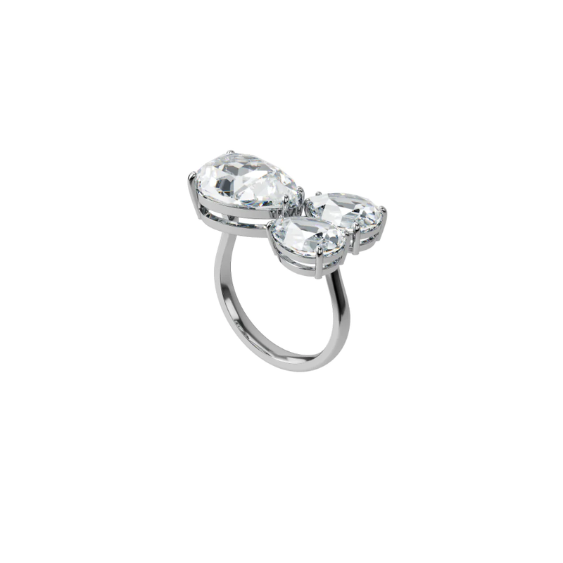 Swarovski Millenia Pear Cut Cocktail Ring