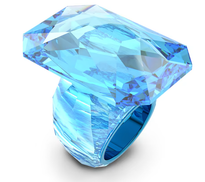 Swarovski Lucent Cocktail Ring Aqua 5607355