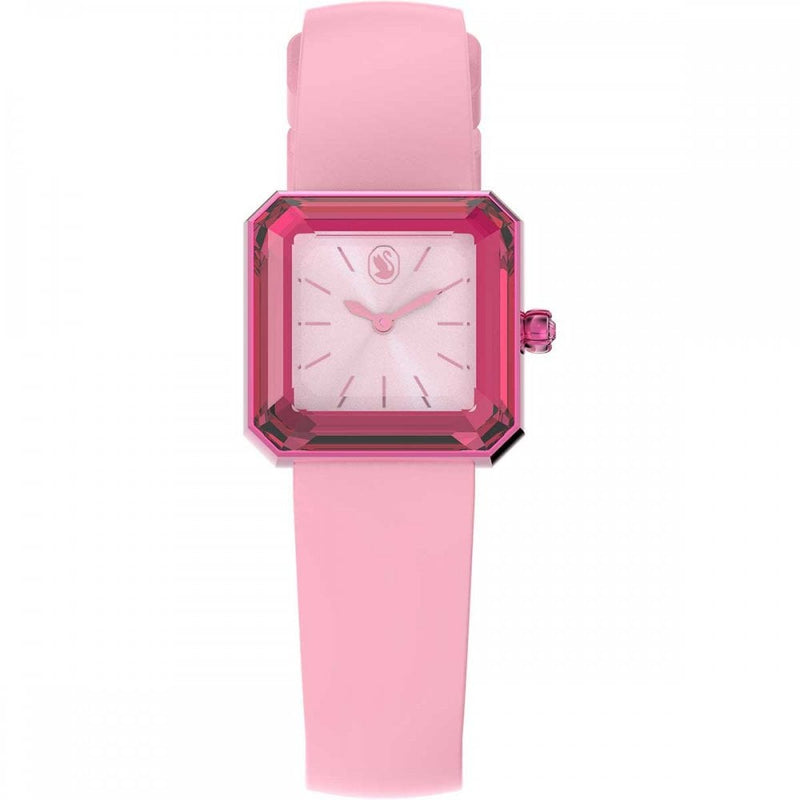 Swarovski Watch Lucent with Silicone Strap Pink 5624373