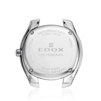 Edox Les Bèmonts Ladies Silver Blue Watch 57004-3-BUIN