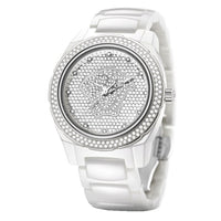 Versace Automatic DV One Ladies' White Diamond Watch 63ACS11D98FSC01