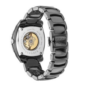 Versace Automatic DV One Ladies' Black Diamond Watch 63ACS91D09FSC09