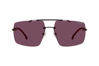 Carrera Men's Sunglasses Rimless Browline Red Mirror 8034/SE 003