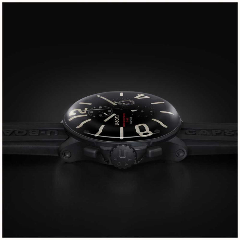 U-Boat Watch Capsoil Chronograph 45 Black 8109/D