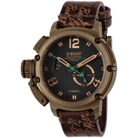 U-Boat Men's Watch Chimera 46mm Green Bronze 8527A