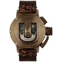 U-Boat Men's Watch Chimera 46mm Green Bronze 8527A