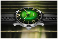 U-Boat Watch Darkmoon 44 Green Soleil Steel 8702/D