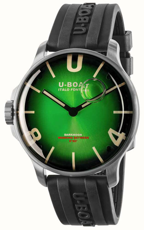 U-Boat Watch Darkmoon 44 Green Soleil Steel 8702/D