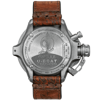 U-Boat Men's Watch Capsule 50mm Limited Edition Black Brown 8807