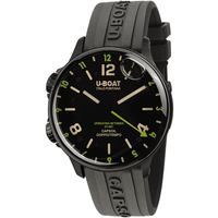 U-Boat Watch Capsoil Doppiotempo 45 DLC Green Rehaut 8840/A