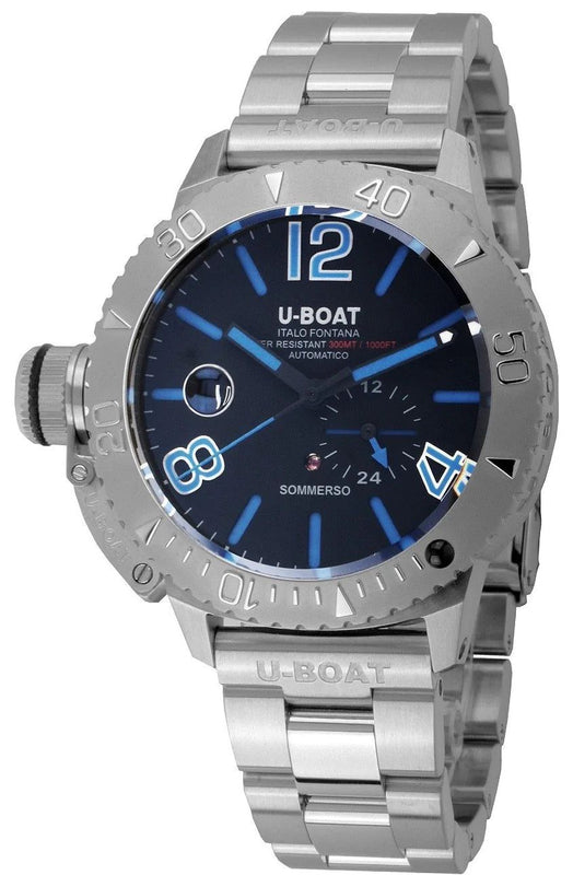 U-Boat Watch Automatic Watch Sommerso Diver Blue 9014_MT