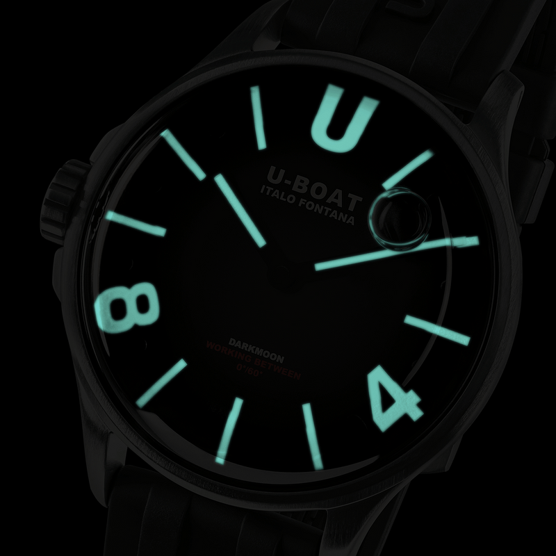 U-Boat Watch Darkmoon 40 Steel 9018/A