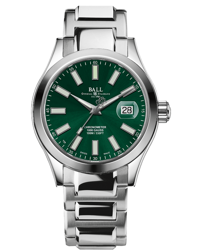 Ball Men's Watch Engineer III Marvelight Chronometer Green NM9026C-S6CJ-GR