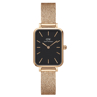 Daniel Wellington Ladies Rose Gold Quadro Watch DW00100432