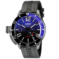 U-Boat Diver Watch Automatic Sommerso Ceramic Blue 9519