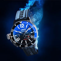 U-Boat Diver Watch Automatic Sommerso Ceramic Blue 9519