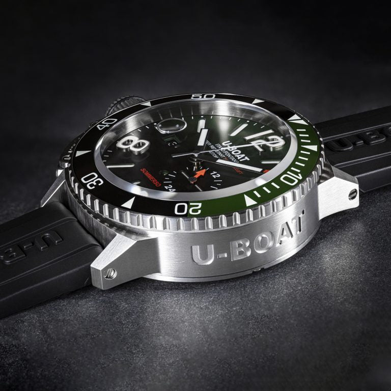 U-Boat Diver Watch Automatic Sommerso Ceramic Green 9520