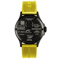 U-Boat Watch Darkmoon 44 Yellow Curve Black PVD 9522