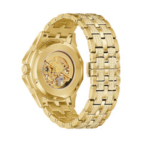 Bulova Men's Octava Crystal Gold Watch 98A292