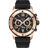 Bulova Marine Star Men's Black Watch 98B104