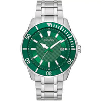 Bulova Classic Men's Green Watch 98B359