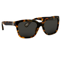 Ann Demeulemeester Sunglasses D-Frame Tortoise Shell Tone and Grey