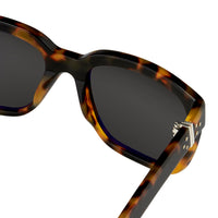 Ann Demeulemeester Sunglasses D-Frame Tortoise Shell Tone and Grey