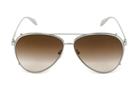 Alexander McQueen Unisex Sunglasses Pilot Bronze AM0263S-003 62