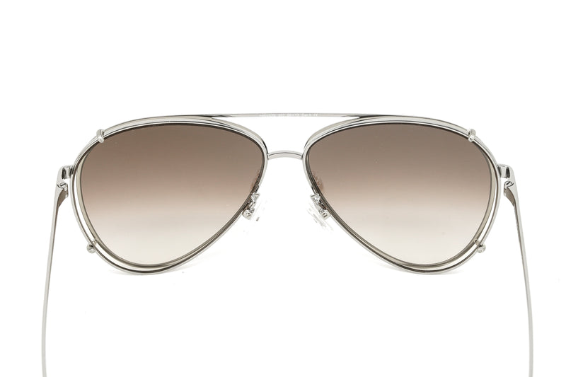 Alexander McQueen Unisex Sunglasses Pilot Bronze AM0263S-003 62