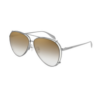 Alexander McQueen Unisex Sunglasses Pilot Bronze AM0263S-003 62